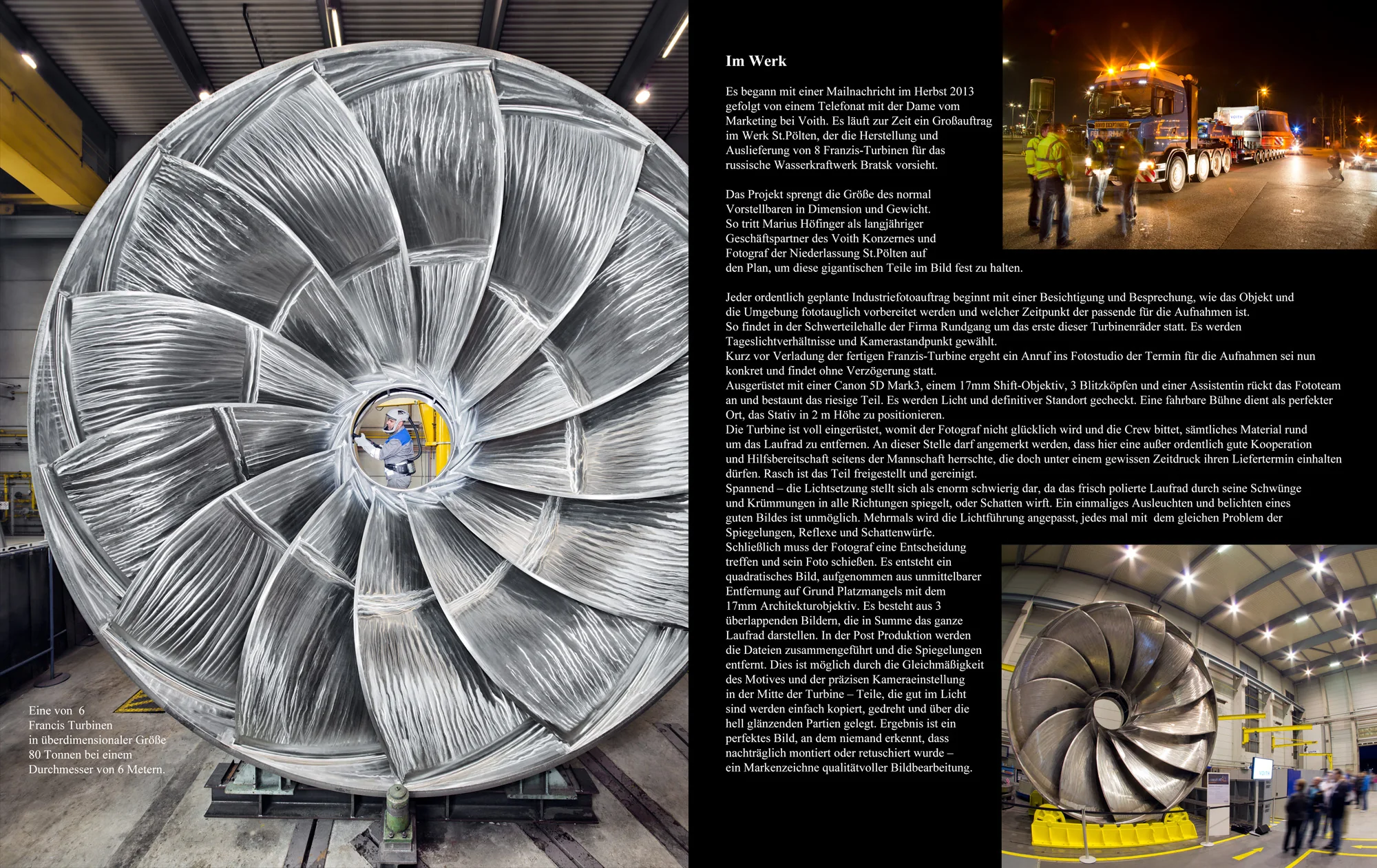 Referenz Voith Hydro – Fotografie von Marius Höfinger